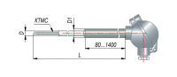 Перетворювачі термоелектричні на основі КТМС в захисній арматурі модель 145