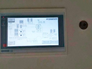 Щит автоматизации теплового пункта на базе сенсорного панельного контроллера ОВЕН СПК110