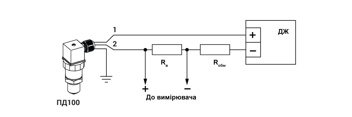 Схема підмикання ПД100-ДИ