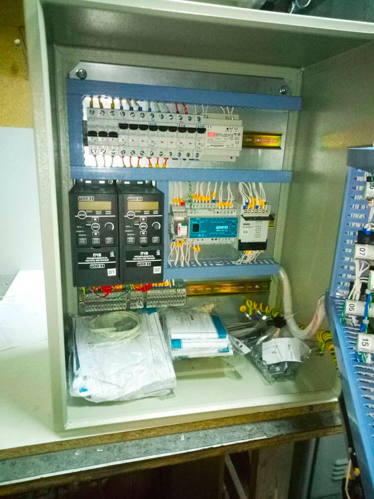 Шкаф управления на базе оборудования ОВЕН